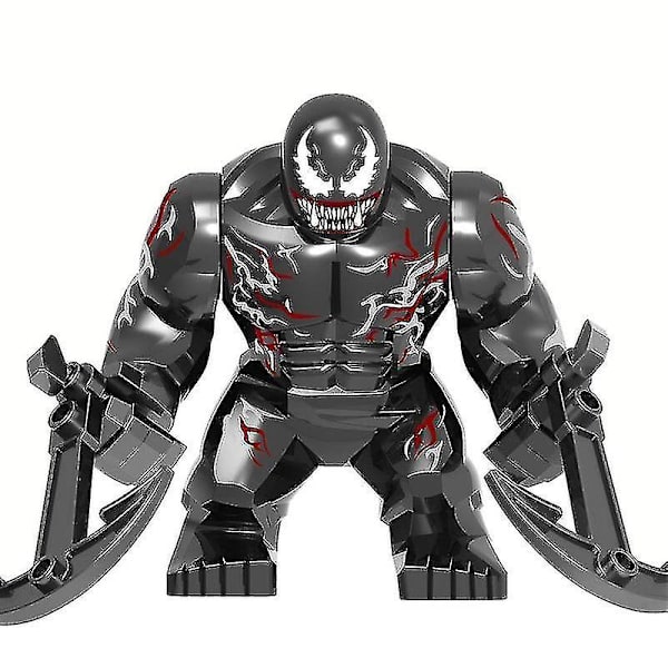 Superhelt byggeklodser legetøj, samlet byggeklodse humanoid model legetøj Riot