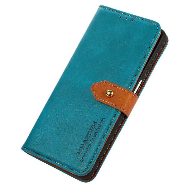 KHAZNEH Nokia C32 -nahkaiselle phone case , jossa on jalusta lompakkopainike, magneettinen puhelimen cover