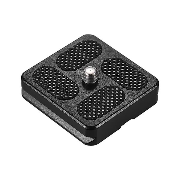 40*38mm stor aluminiumlegering universell snabbkopplingsplatta D-40t Qr-platta med 1/4 tumsskruv för Arca Swiss Benro Monopod stativkulledskamera Acce