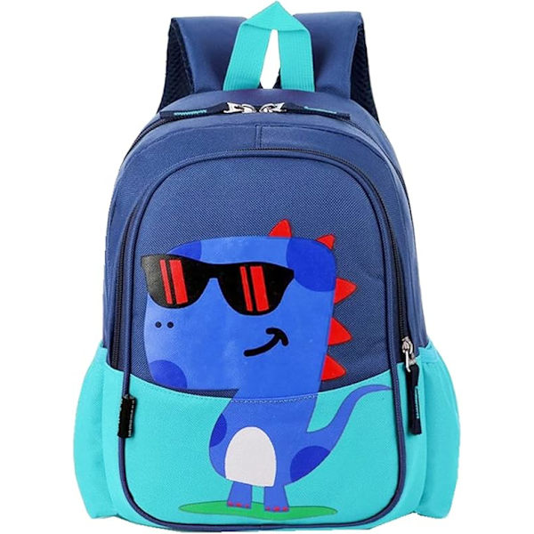 Lasten taapero esikoulu matkareppu Tarha Kylmä Söpö Piirretty Koulureppu Reppu Yksisarvinen Violetti Reppu Kirjakassi Tytöille Pojille Vauva Dinosaur Green