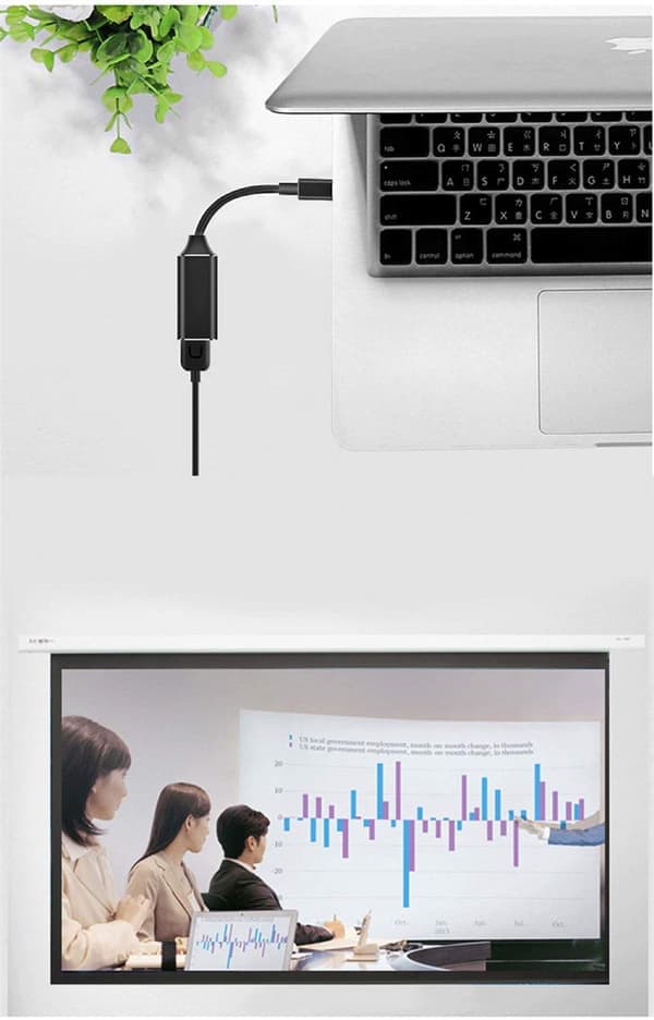USB-C–HDMI-sovitin 4K