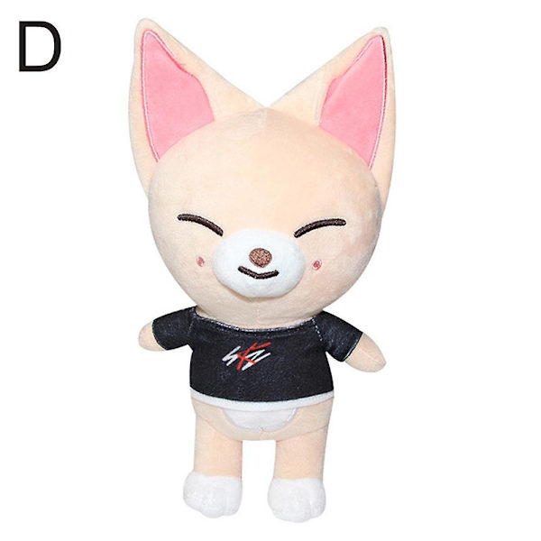 Skzoo - Stray Kids 20cm Docka, Plyschleksak, Chan Leebit Dwaekki Jiniret Han Quokka, För Fans, Söt Present D One-Size