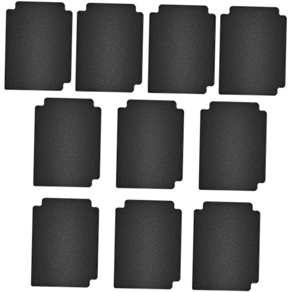 10 kpl korttijakajaa vakiokokoisille korteille, korttilajittelusivut, pelikorttierotin pelikorteille Black