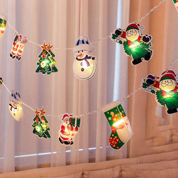 Julgransljussträng LED Rum Dekoration Julgran Alltid Ljus
