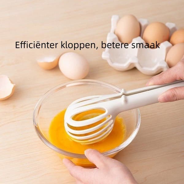 2-pakke eggetang - Eggetang - Nudeltang - Multifunksjonell eggskje - Eggvispskje - Plomme
