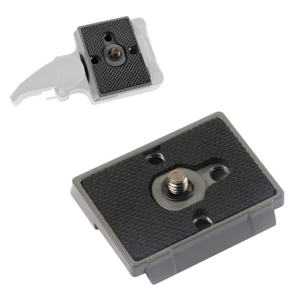 Sæt med 2 Quick Release-plader kompatible med Manfrotto 200PL-14 Quick Release-plade til stativkuglehoved