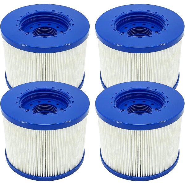 Oändligt spafilter att skruva, patronfilterskruv för uppblåsbar spastegskruv 60 mm, filterpatron för spa, kompatibel för mysiga spa