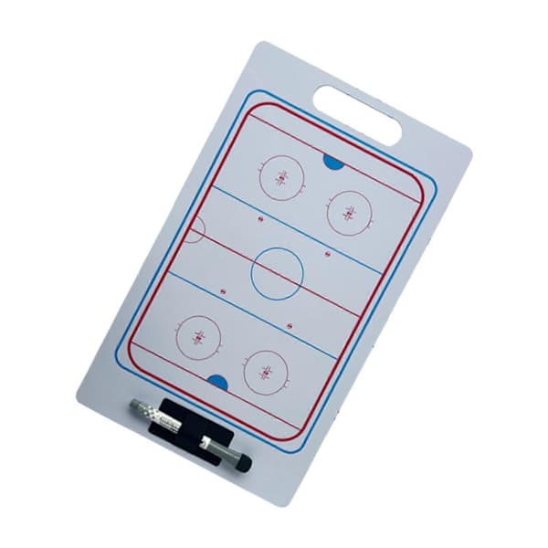 Bærbare ishockeytavler med tusch til trænere, whiteboard