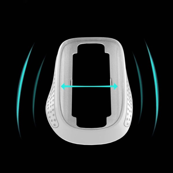 Komfortabel musematte for Magic Mouse 2/3 Base Ergonomisk design Nøyaktig passform Svart