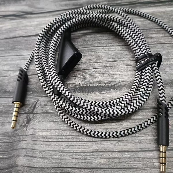 Headset-kabel med indbygget lydstyrkekontrol til A10 A40 Gaming Headset 200cm