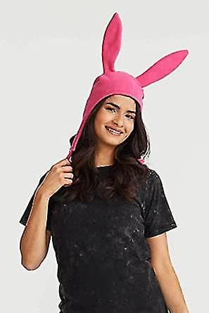 Kaninøre Hat, Voksen, Pink