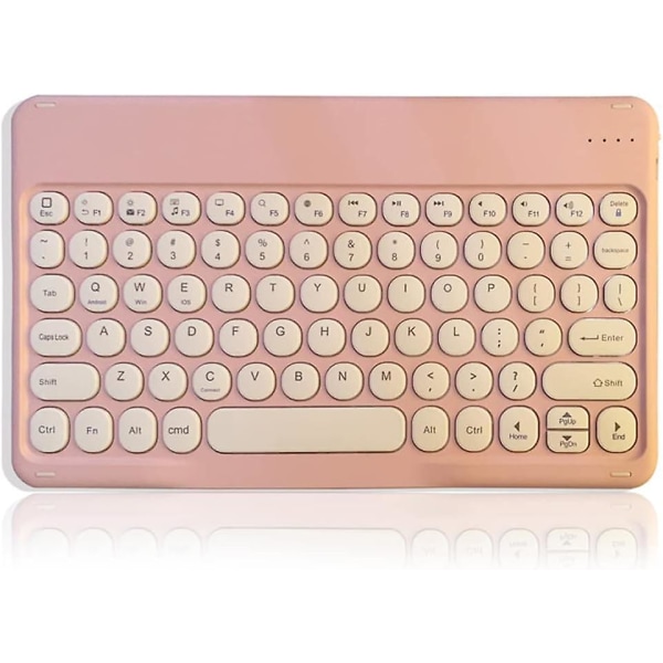 Ultra Tynd Retro Bluetooth Tastatur