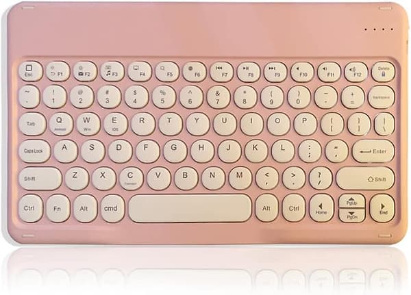 Ultra tynn retro Bluetooth-tastatur