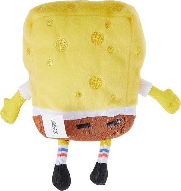 Spongebob Spongebob Bønne Plysj - Spongebob Plysj Basic, Alder 3+, Av Just Play