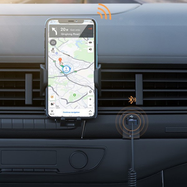 Bluetooth-adapterkabel för bil med 3,5 mm-kontakt