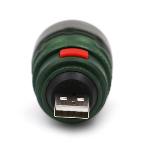 3 Moduser Zoomable-usb Flash-light Torch Drevet Av Usb-grensesnitt Gaver Til Barn