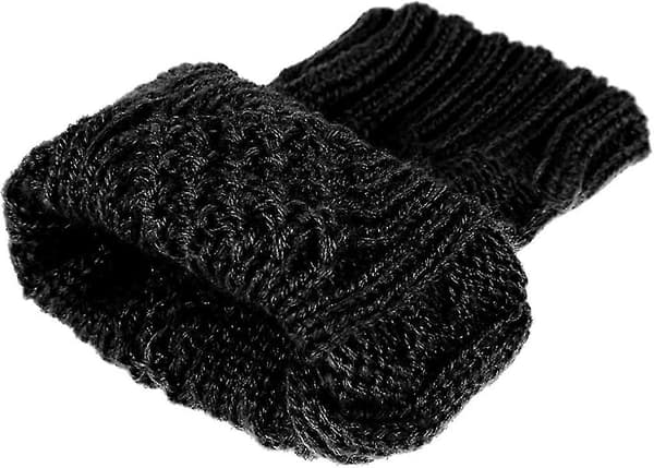 Womens Vinter Arm Varmere Varme Fingerless Hånd Heklet
