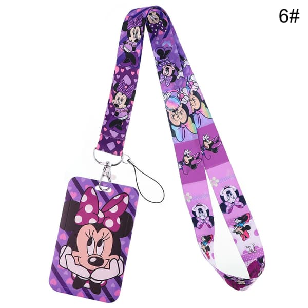 Disney ID-kortin pidike Mickey Mouse Campus Neck Long 6#