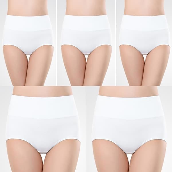 Hög midja (5-pack) Vit XL Vit XL Vit XL White XL