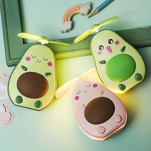 Mini Avocado Illuminating Makeup Mirror