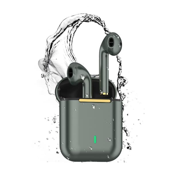Bluetooth 5.0-hovedtelefoner trådløse hovedtelefoner HD-musik Touch-Control sort