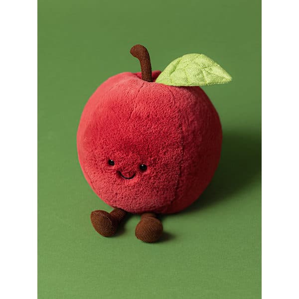 Jellycat Amuseables Æble, Helt Ny med Mærker Plyslegetøj