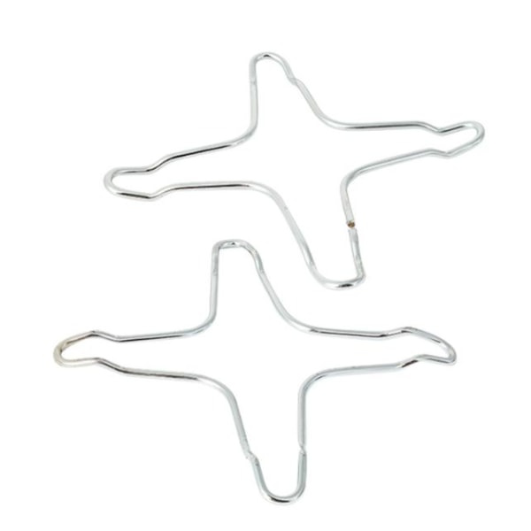 2-pak gasringreducer, rustfrit stål Gas komfur pandeholder Tetrapod komfur top gas gas komfur top rist Tetrapod (sølv)