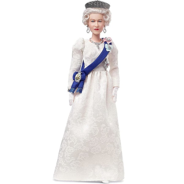 Docka Drottning Elizabeth II Dockor Leksaker Dekor