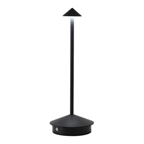Aluminium dæmpbar LED bordlampe, til indendørs/udendørs brug