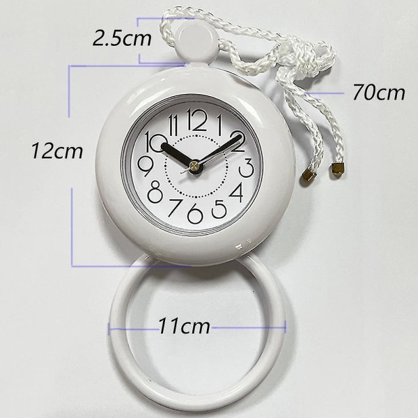 Waterproof Bathroom Clock Wall Watch Can Be Hung With Towel Wall Clock Desk Clock Dual-purpose Clock-xinhan