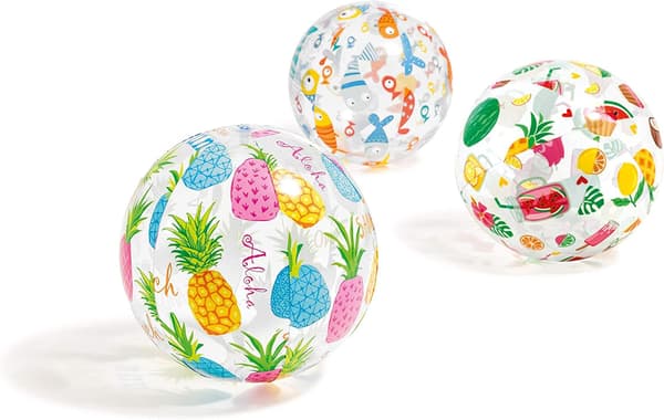 Kileria (Intex) INX59040 Trykt Ball 51 cm