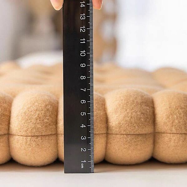 Søt Mock Cookie Pude Rektangulær Setepute for Bar Spillrom - Kaffe