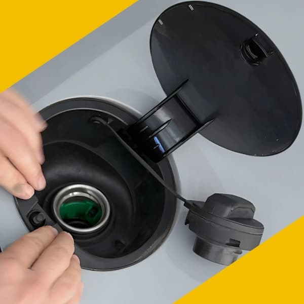 Brændstoftankdæksel Sort Til VW Polo 2011-19 6R0809857