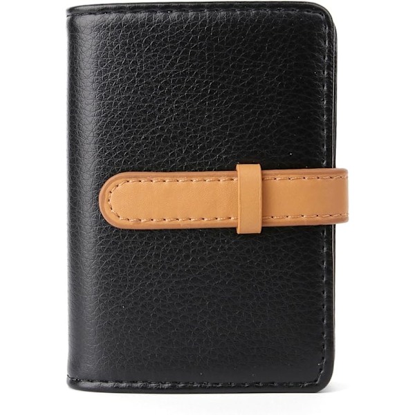 Kredittkortholder i skinn for menn og kvinner – 26 spor Black#2