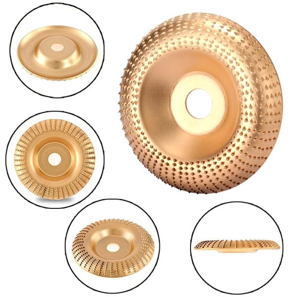 4 x Slibeskiver i træ, Carbide Woodwo
