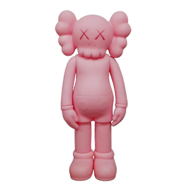 8 tum Kaws figurer leksak trendig samlarobjekt modell docka leksaker bordsdekoration hem prydnader present Pink