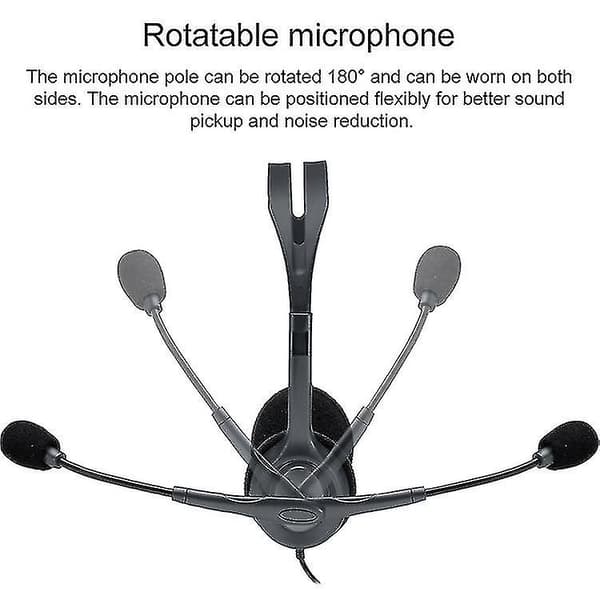 Logitech H111 3,5 mm stik Musik Stemme Stereo Headset