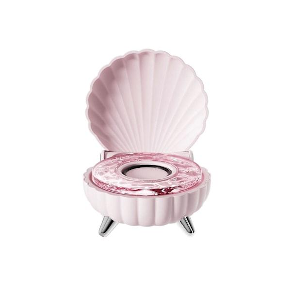 Bluetooth Stereo med Anslutning, Trådlös Bluetooth MP3 Musikspelare med färgstarka ljuseffekter pink