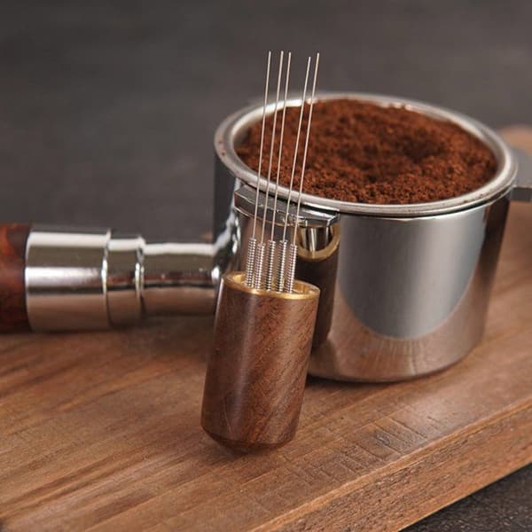 Stykke - Nål til malet kaffe - Kafferører - Espressodispenser - Indeholder 6 fine nåle - Tilbehør