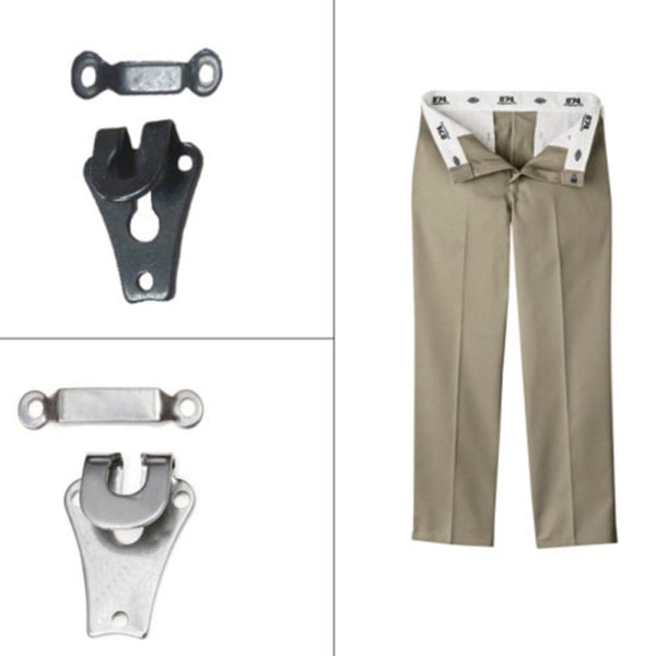 Metalkrog og stangfastgørelser Sytøj Reparation af buksekrog