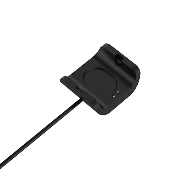 100cm/39 tommer sort opladerkabel til Amazfit Bip S A1916 smartwatch-opladning