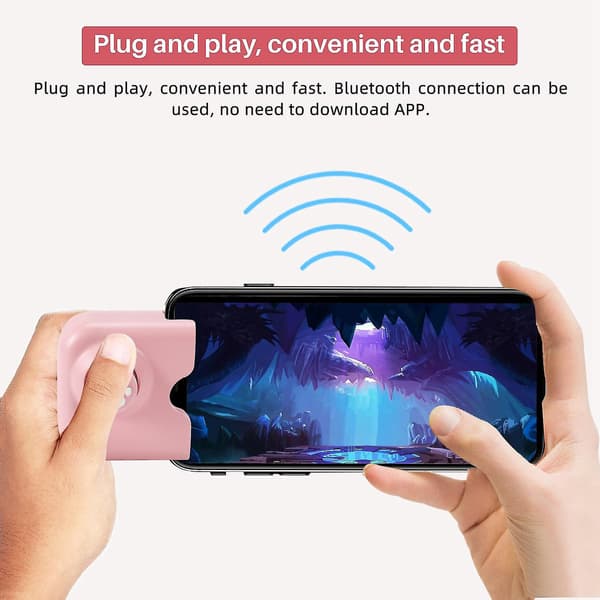 For Pubg Game Controller Gamepad Telefon Controller Joystick Til Med Opladningsport Til Cf Controller Hy