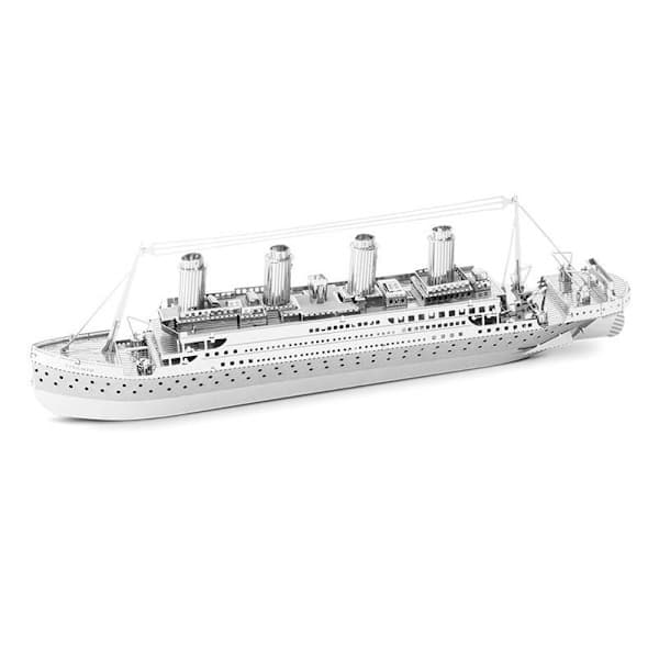 Färgglatt Titanic Pussel Kryssningsfartyg Monterad Modell Byggsats Barn En onesie A A