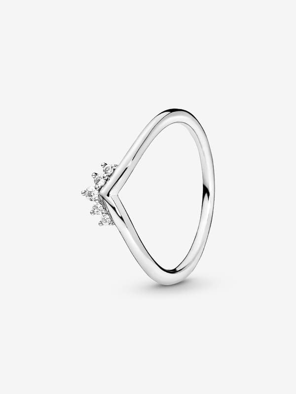 Pandora - Tiara Wishbone Ring - Sterling silver Circumference: 56mm