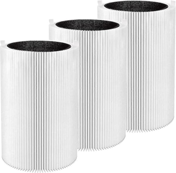 3-pack Blå Pure 411 Ersättning Kompatibel med Blueair