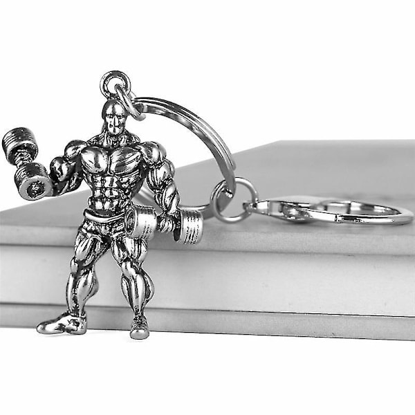 Sports Fitness Metal Nøglering Mini Nøglering Tilbehør Sports Nøglering Rygsæk Vedhæng
