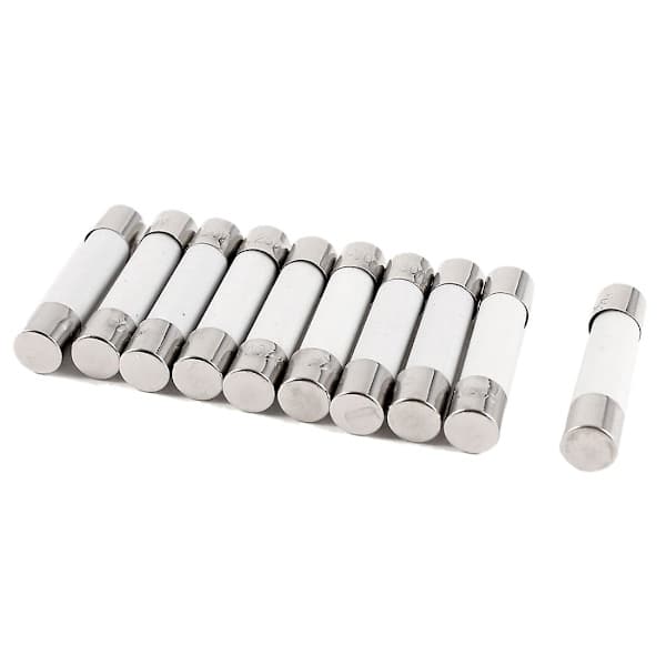 10 st 250v 30a 6x30mm Cylindriska keramiska rörsäkringar Länk