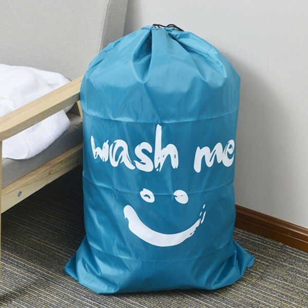2:a tryck Smiley, smutsig väska, dragsko grå