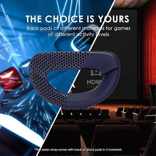 BOBOVR M2 Plus hovedrem erstatning Elite rem til Oculus Quest 2