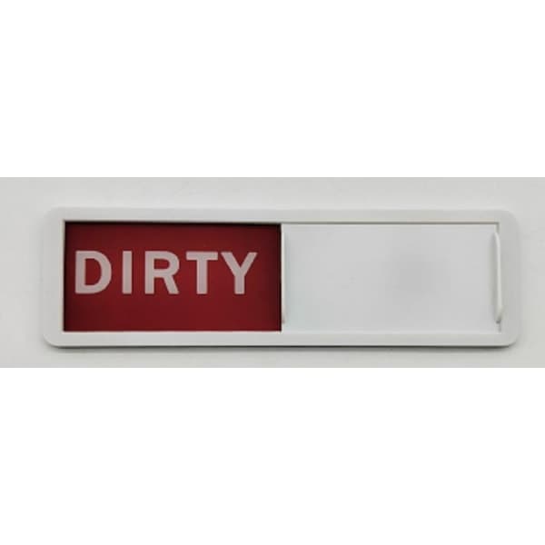Magnet för diskmaskin RENT / SMUTSIGT skylt Röd/grön